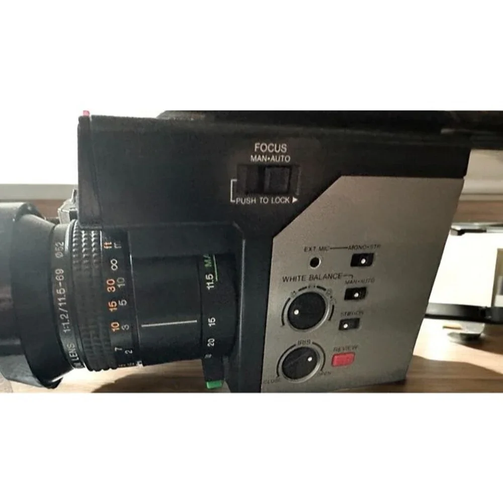 Vintage RCA CLC020‎ Solid State Color Video Camera Parts Untested
